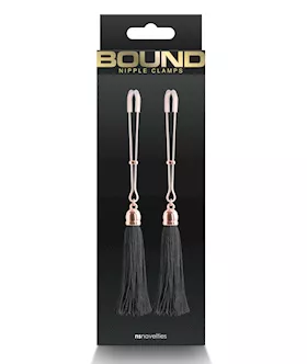 Bound T1 Nipple Clamps  Black