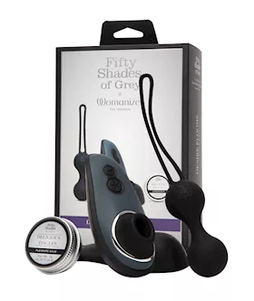 Fifty Shades of Grey amp Womanizer Desire Blooms Kit