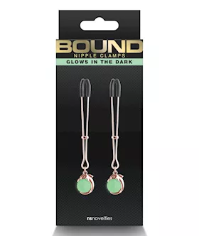 Bound G1 Nipple Clamps  Rose Gold