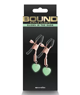 Bound G3 Nipple Clamps  Rose Gold