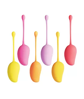 Mango Tropical 6 Weighted Kegel Ball Exercise Set