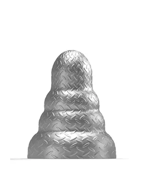 665 STRETCH039R Tripole Butt Plug  M Gu