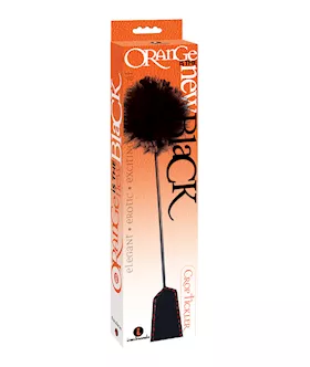 The 9039s Orange is the New Black Riding Crop amp Tickler