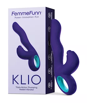 Femme Funn Klio Triple Action Rabbit  Dark Purple