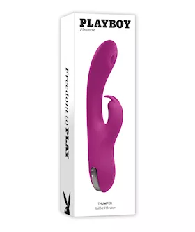 Playboy Pleasure Thumper Rabbit Vibrator  Wild Aster
