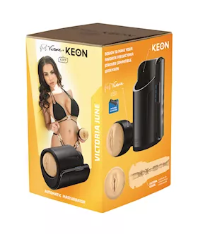 Kiiroo Keon Feel Stars Collection Stroker Combo Set  Victoria June