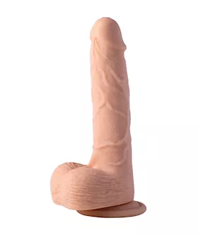 Kenzo App Controlled Realistic 95quot Thrusting Dildo Vibrator  Ivory