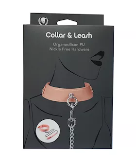 Spartacus Organsilicone PU Collar amp Leash