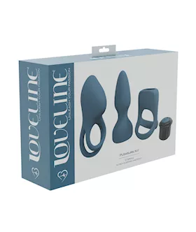 Shots LoveLine Pleasure Kit  Blue Grey