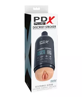 PDX Plus Shower Therapy Soothing Scrub  Light