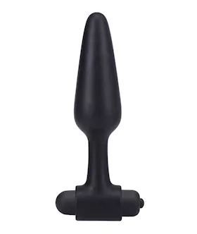 In A Bag 5quot Vibrating Butt Plug  Black