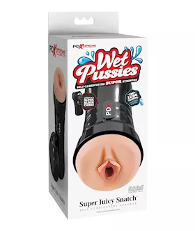 PDX Extreme Wet Pussies Super Juicy Snatch Stroker  Light