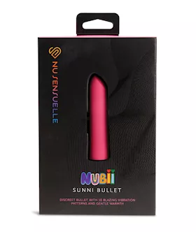 Nu Sensuelle Sunni Nubii Warming Bullet  Pink