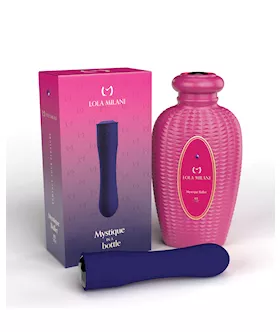 Lola Milani Mystique Bullet wPink Bottle   Dark Purple