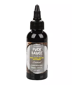 Fuck Sauce Water Based Personal Lubricant  2 oz Coconut