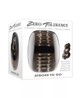 Zero Tolerance Stroke To Go  Black