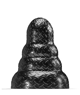665 STRETCH039R Tripole Butt Plug  L Bl