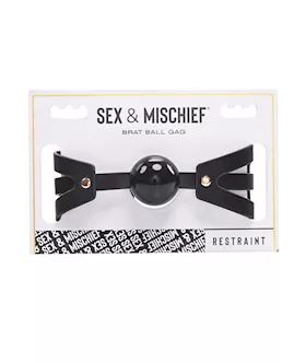 Sex amp Mischief Brat Ball Gag