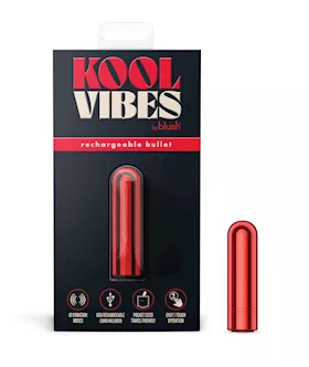 Blush Kool Vibes Mini Rechargeable Bullet  Cherry