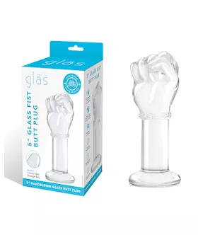 Glas 5quot Fist Butt Plug