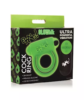 Bang Glow in the Dark 28X Remote Controlled Cock Ring