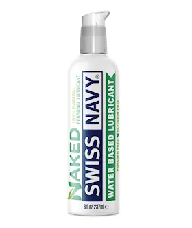 Swiss Navy Naked All Natural Lubricant  8 oz