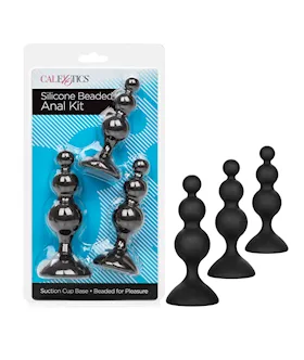 Silicone Beaded Anal Kit
