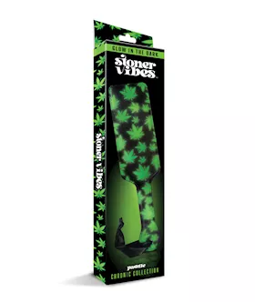 Stoner Vibes Glow in the Dark Paddle  Green