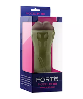 Forto Model M80 HardSide Mouth Masturbator  Dark