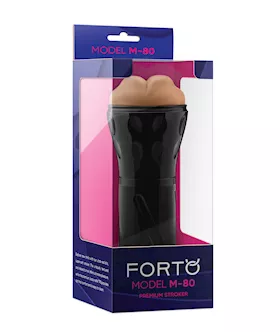 Forto Model M80 HardSide Mouth Masturbator  Tan