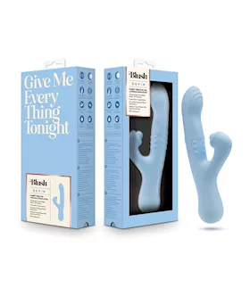 Blush Devin GSpot Vibrator  Blue