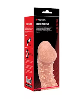 Dotted Veins Cock Sleeve Medium