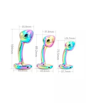 Shiny Shroom Anal Plug Set