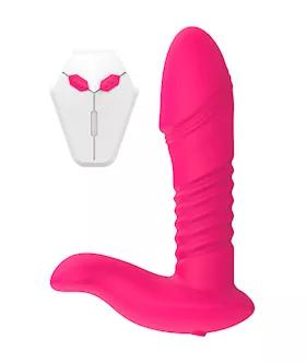Hex Thrusting Wearable Vibrator