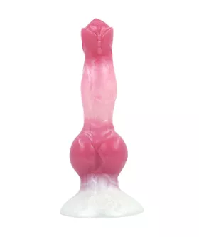 Rosy Dryad Knotted Fantasy Dildo