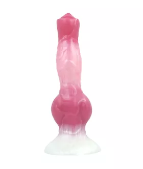 Rosy Dryad Knotted Fantasy Dildo