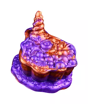 Seashell Remote Controlled Vibrating Fantasy Grinder