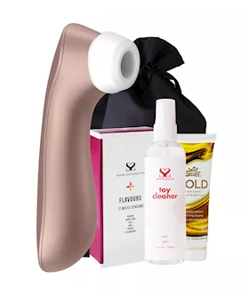 Free Satisfyer Pro 2 Vibration - Essentials Bundle