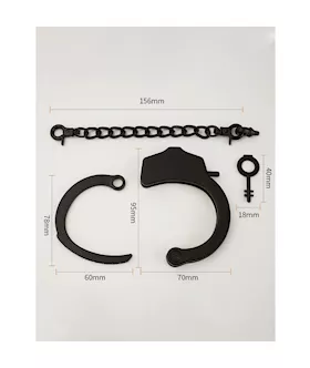 Single Handcuff With Chain