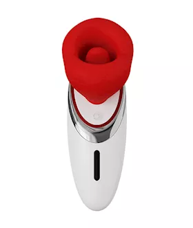 Sensual Juicy Lips Licking Suction Toy