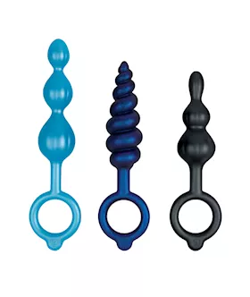 bVibe Butties Beaded Butt Plug Bundle