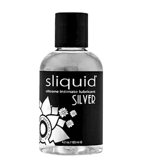 Sliquid Naturals Silver Silicone Lubricant  125ml