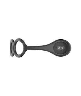 Tornado Rotating And Vibrating Butt Plug With Cock Ring