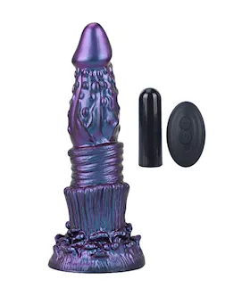 Enthusiastic Elemental Vibrating Fantasy Dildo