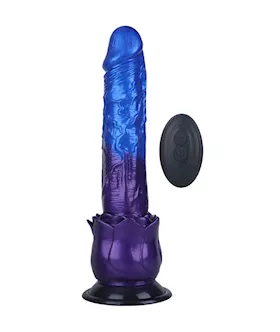 Flowering Rose Thrusting Fantasy Dildo