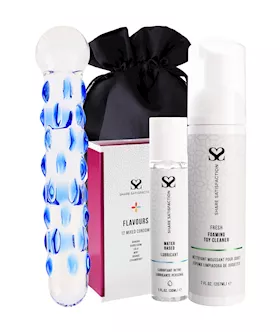 FREE Lucent Teardrops Glass Massager  Essentials Bundle