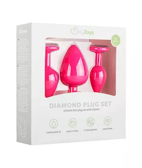 Easytoys Diamond Butt Plug Set