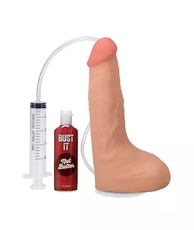 The Realistic Cock Ultraskyn - Squirting 9.5 Inch With Balls