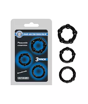 SmoothNubs Triple Stamina Ring Set