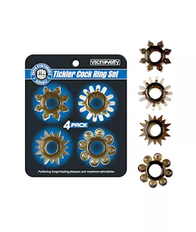 Tickler Cock Ring Set
